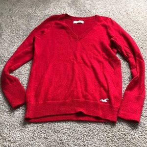 Red sweater